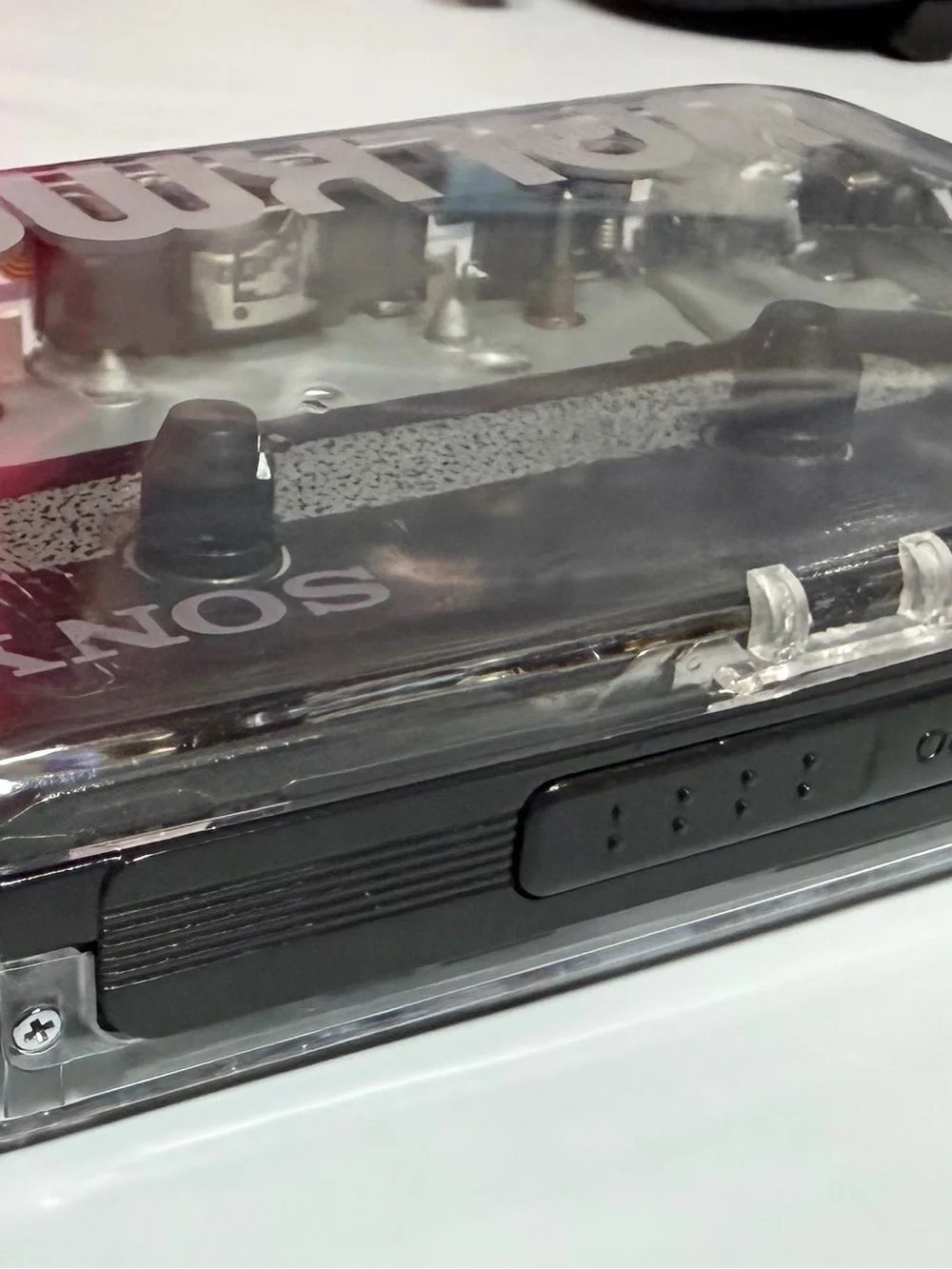 Sony Transparent Portable Audio Cassette and Radio Player FX877